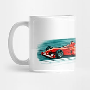 Michael Schumacher, 2000 Ferrari F1-2000 Mug